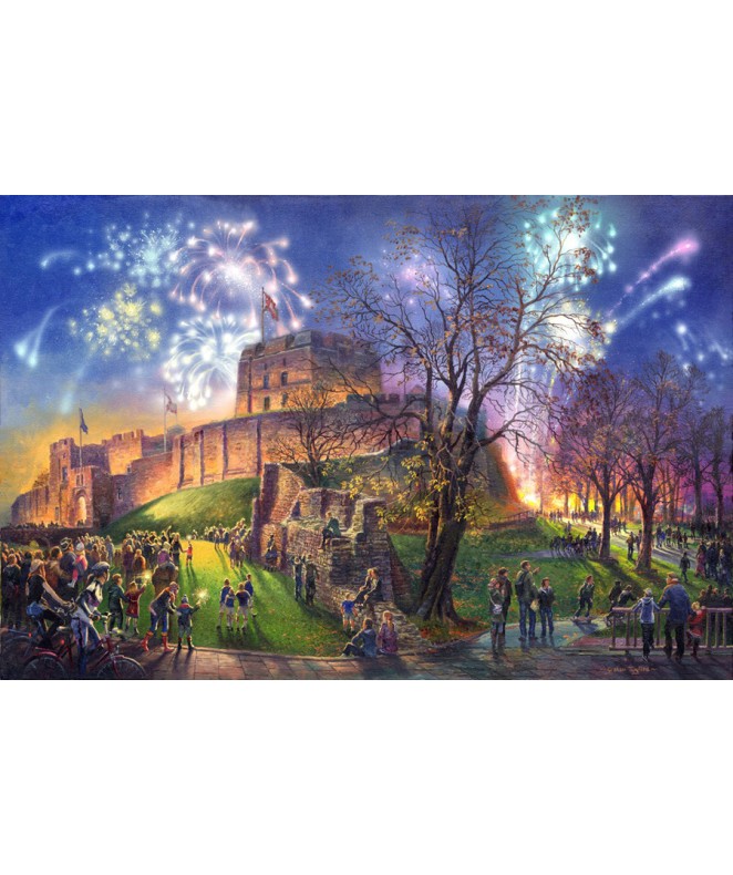 Fireworks at the castle  